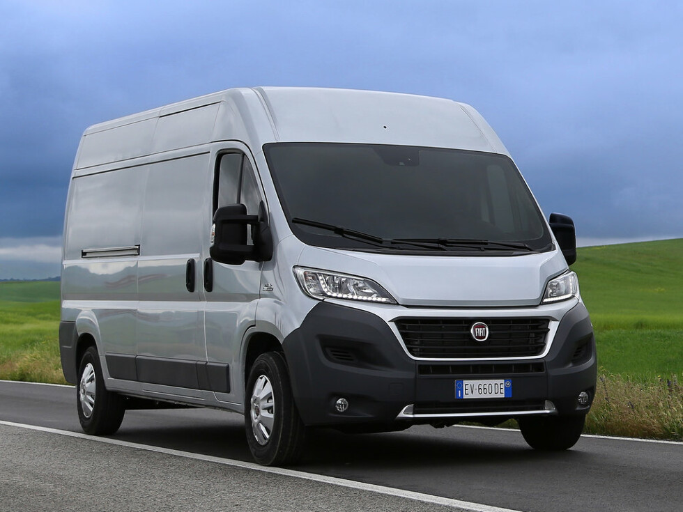 Коврики ЭВА "EVA сота" для Fiat Ducato (грузовик / 290) 2014 - Н.В., черные, 1шт.