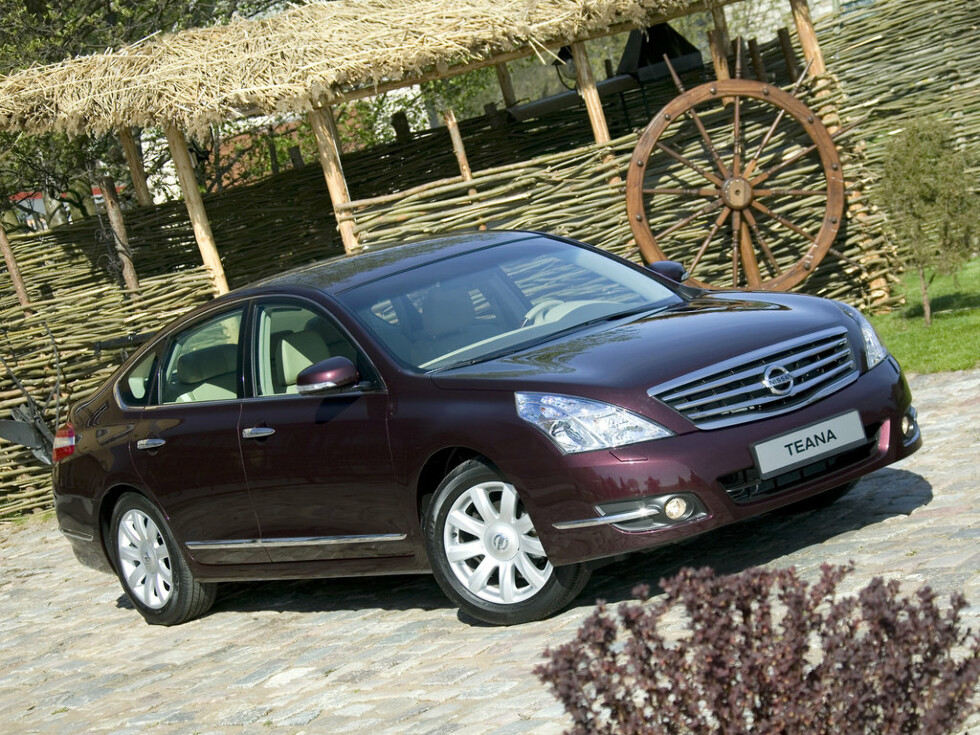 Коврики текстильные "Классик" для Nissan Teana II (седан / J32) 2008 - 2011, черные, 5шт.