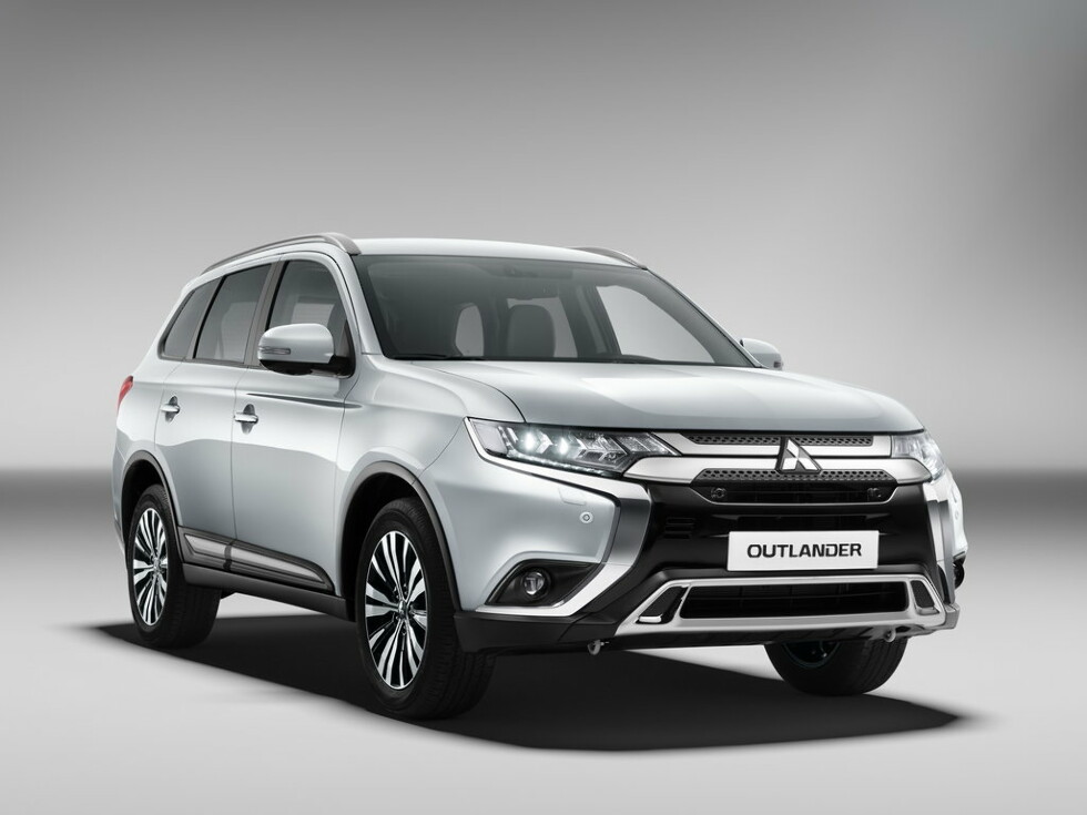 Коврики текстильные "Стандарт" для Mitsubishi Outlander III (suv / GFOW) 2018 - Н.В., черные, 5шт.