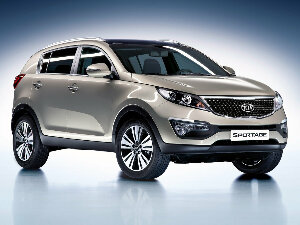 Коврики текстильные для Kia Sportage III (suv / SL) 2014 - 2016