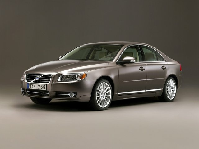 Коврики текстильные "Стандарт" для Volvo S80 II (седан) 2006 - 2010, черные, 5шт.