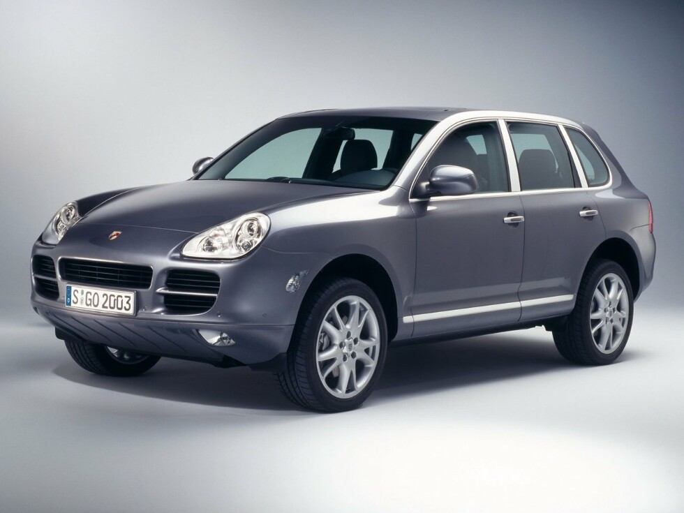 Коврики текстильные "Комфорт" для Porsche Cayenne (suv / 955) 2002 - 2007, ые, 4шт.