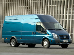 Коврики ЭВА "" для Ford Transit VI (автобус) 2006 - 2014, ые, 2шт.