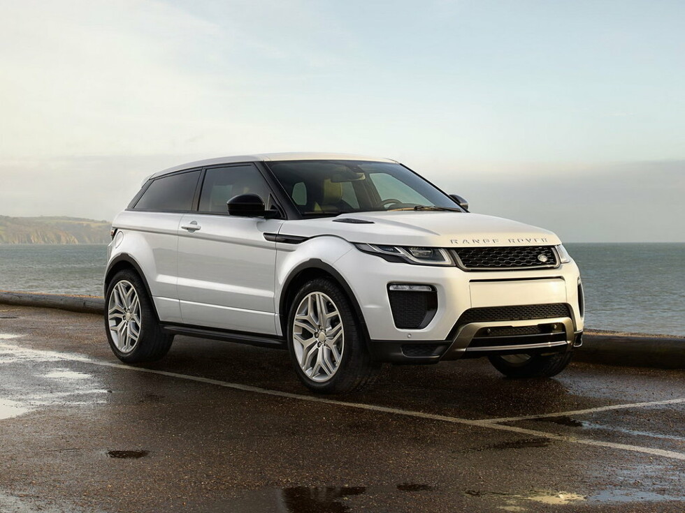 Коврики текстильные "Стандарт" для Land Rover Range Rover Evoque I (suv 3 дв / L538) 2015 - 2018, черные, 5шт.