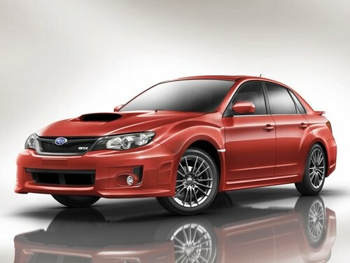 Коврики ЭВА "EVA ромб" для Subaru Impreza WRX (седан / GE) 2007 - 2014, черные, 4шт.