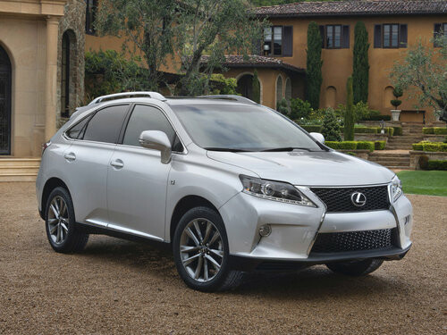 Коврики текстильные "Стандарт" для Lexus RX450h III (suv / AL10) 2008 - 2012, черные, 3шт.