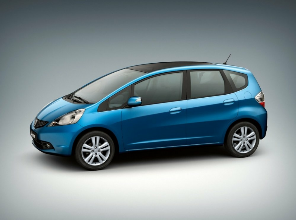 Коврики текстильные "Комфорт" для Honda Jazz II (хэтчбек 5 дв / GG) 2009 - 2011, ые, 4шт.