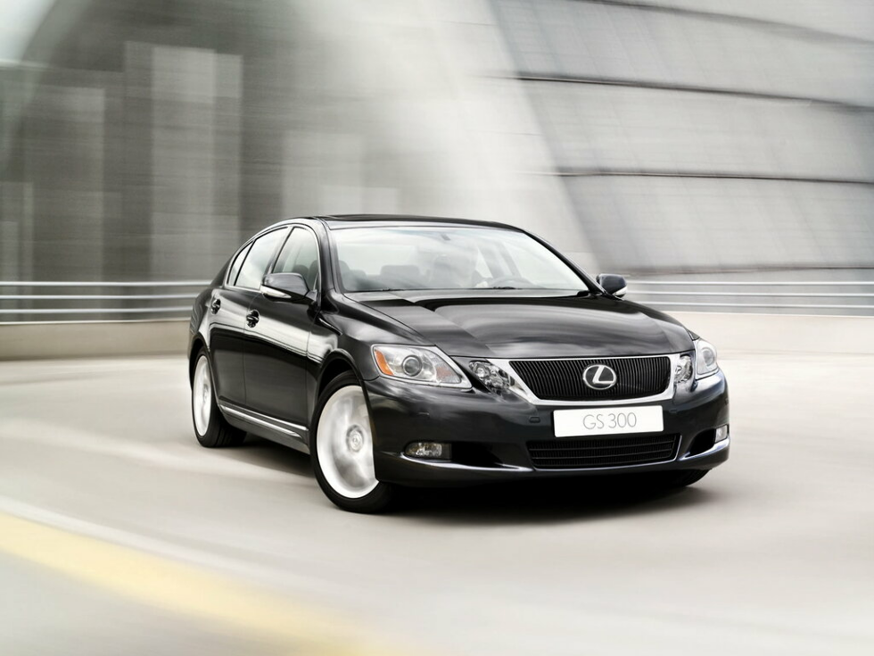 Коврики ЭВА "EVA сота" для Lexus GS300 (седан / S190) 2007 - 2012, черные, 4шт.