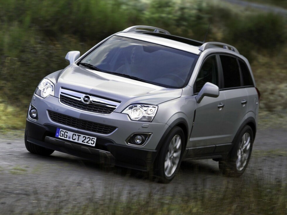 Коврики текстильные "Стандарт" для Opel Antara I (suv / C145(L07)) 2011 - 2015, черные, 1шт.