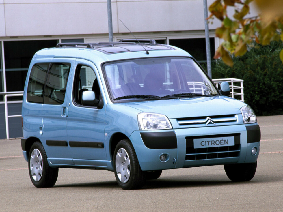 Коврики ЭВА "EVA ромб" для Citroen Berlingo (пассажирский / M59) 2002 - 2012, серые, 3шт.