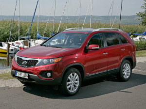 Коврики текстильные для Kia Sorento II (suv  5 мест / XM) 2009 - 2012