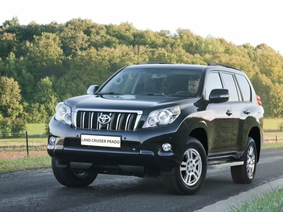 Коврики текстильные "Комфорт" для Toyota Land Cruiser Prado (suv / J150) 2009 - 2013, темно-серые, 3шт.