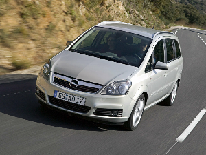 Коврики текстильные для Opel Zafira (минивэн / B) 2005 - 2008