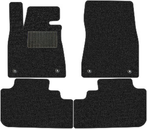 Коврики "Комфорт" в салон Lexus RX450h IV (suv, гибрид / GYL25) 2015 - 2019, темно-серые 4шт.