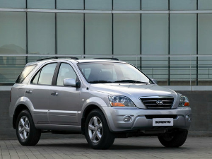 Коврики текстильные для Kia Sorento I (suv / BL) 2006 - 2009