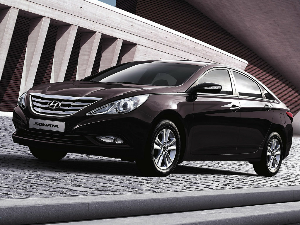 Коврики текстильные для Hyundai Sonata VI (седан / YF) 2010 - 2013