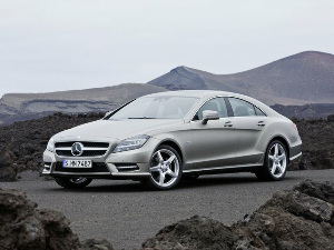 Коврики ЭВА "" для Mercedes-Benz CLS-Class II (седан / C218) 2010 - 2014, ые, 4шт.