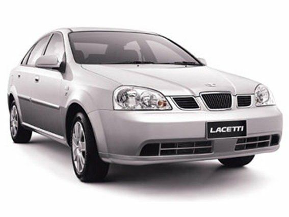 Коврики текстильные "Стандарт" для Daewoo Lacetti (седан / J200) 2002 - 2004, черные, 5шт.