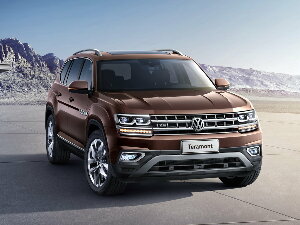 Коврики текстильные для Volkswagen Teramont (suv  5 мест / CA1) 2016 - Н.В.