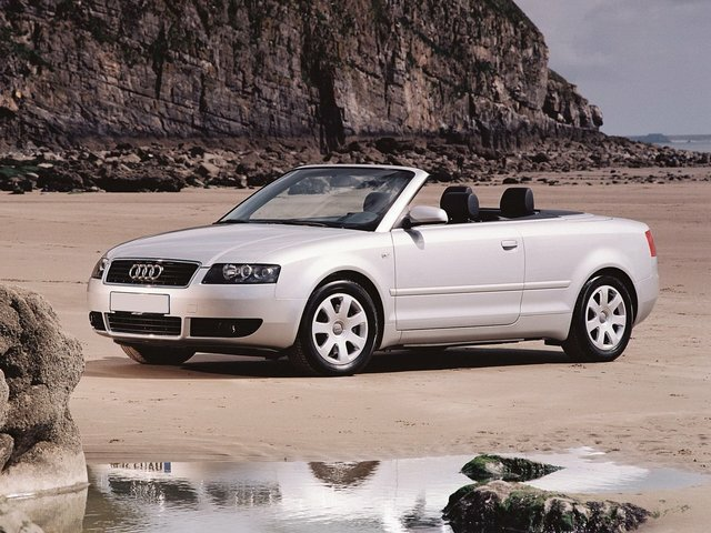 Коврики текстильные "Комфорт" для Audi A4 (кабриолет / B6) 2000 - 2006, черные, 4шт.