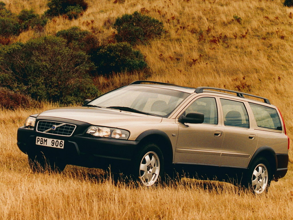 Коврики текстильные "Классик" для Volvo XC70 II (suv / S) 2000 - 2004, черные, 5шт.